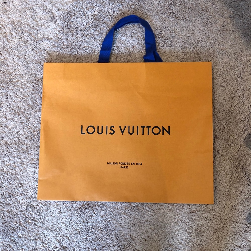 Louis Vuitton shopping bag
